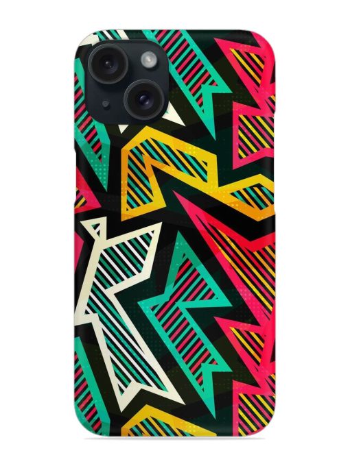 Bright Geometric Seamless Snap Case Edge Zapvi