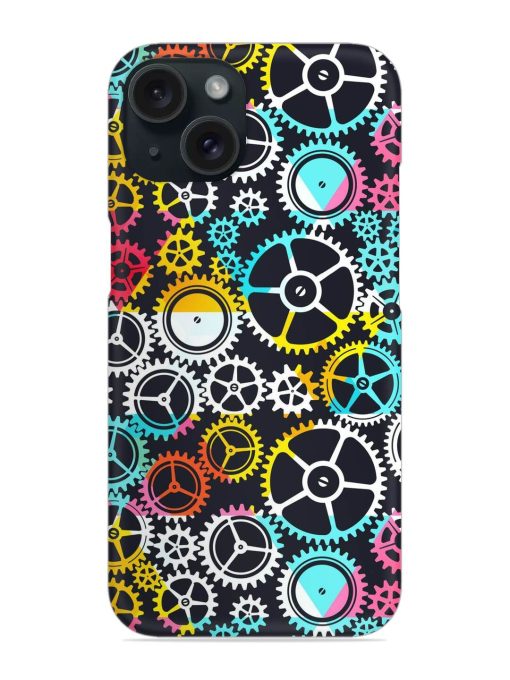 Colored Clockwork Seamless Snap Case Edge Zapvi