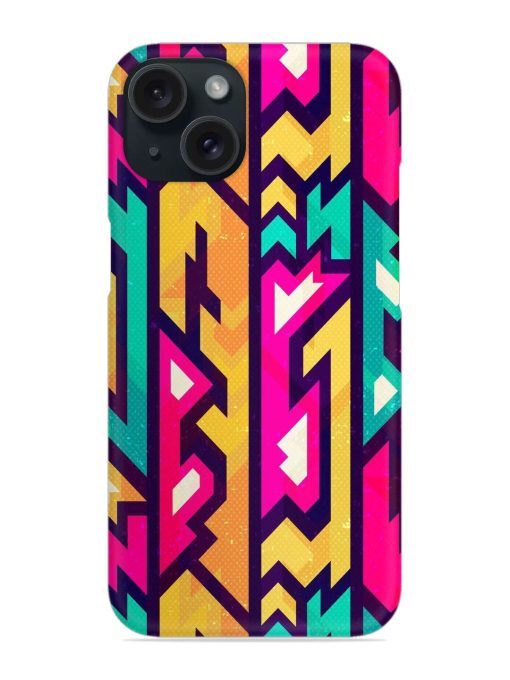 Colored Futurist Seamless Snap Case Edge Zapvi