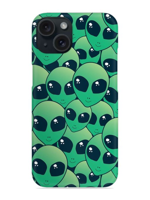 Green Gradient Alien Snap Case Edge Zapvi