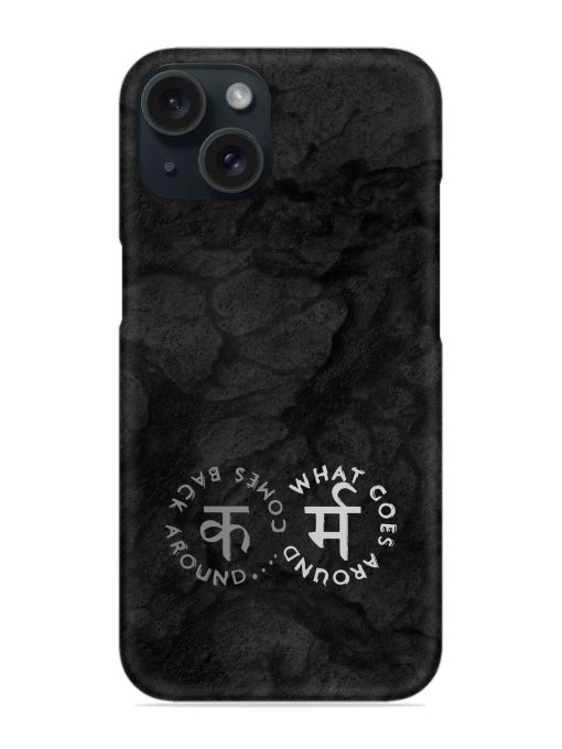 Karma Hindi Word Snap Case Edge Zapvi