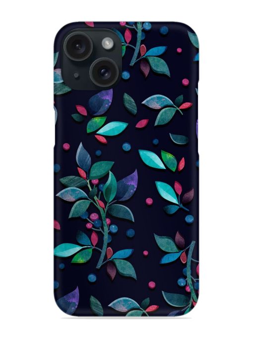 Decorative Watercolor Flower Snap Case Edge Zapvi