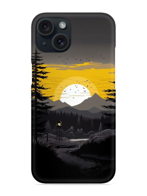 Sunset Vector Snap Case Edge Zapvi