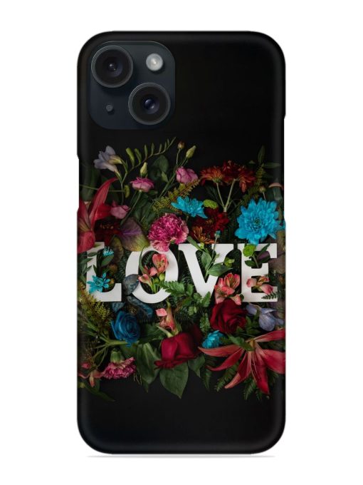 Lover Flower Art Snap Case Edge Zapvi