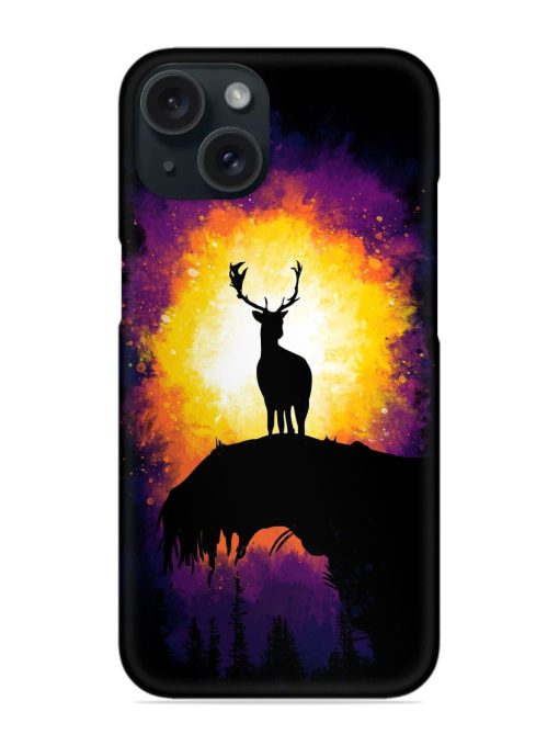 Elk Animal Art Snap Case Edge Zapvi