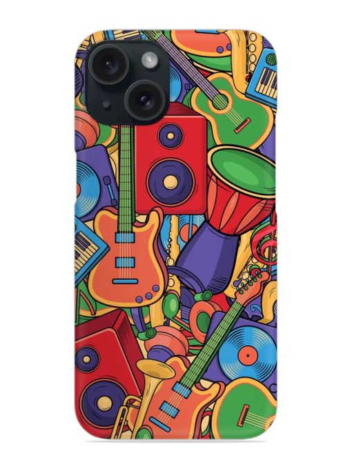 Colorful Music Art Snap Case Edge Zapvi